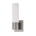 Link  Tube Wall Sconce in Brushed Nickel