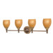 Rockport Tuscano  Vanity Light in Dorado Bronze