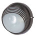  Round Hood Wall Sconce in Architectural Bronze