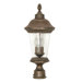 Clarion  Post Lantern in Platinum Gold