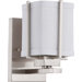 Logan 4.75" Energy Star One Light Wall Sconce in Brushed Nickel