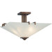 Ratio 3 Light Semi Flush Mount