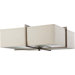Logan Contemporary 4 Light Flush Mount