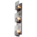 Recycled Polar Wall Sconce - Vertical Three Light