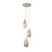 Sarong 3 Light Cluster Pendant