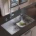 Stainless Steel Undermount Kitchen Sink and Faucet Set