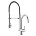 Two Handle Single Hole Pot Filler Kitchen Faucet