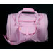 Covered Pet Carrier in Pink