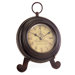 Desk Clock in Brown