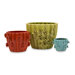 Eden Round Planters (Set of 3)