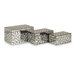 Foley Mirror Mosaic Boxes (Set of 3)
