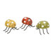 Corette Lady bug Wall Decor - Set of 3