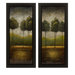 Colefax Framed Trees Oil Painting (Set of 2)