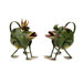 Henry and Harriette Frog Watering Cans (Set of 2)