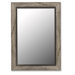 Mirror with Black Liner in Antique Weathered Grey
