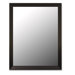 Mirror in Angle Iron Black