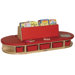 4-Piece Birch Reading Sectional