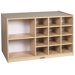Double-Sided 12 Tray Cabinet without Bins