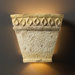 Tuscan Garden Open Top and Bottom Small Tapered Sconce Diamond Design Wall Sconce