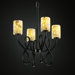 Capellini Alabaster Rocks 4 Light Chandelier