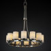Dakota Fusion 12 Light Tall Chandelier