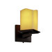 Montana CandleAria One Light Angled Bobeche Wall Sconce