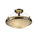 Ring Fusion 18" Round Semi Flush Mount