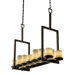 Clouds Dakota 14 Light Chandelier with Shade