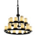 Clouds Dakota 21 Light Chandelier