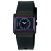 Vakio Watch with Black Case and Plum Dial