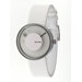 Vue Yves Behar Watch with White Leather Band