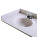 22" Right Hand Silkstone Sidesplash