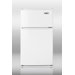 33.5" x 18.75" Refrigerator Freezer in White
