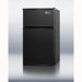 33.5" x 18.75" Refrigerator Freezer in Black