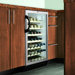 Wine Cellar with Black Cabinet