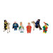 Castle Dolls Play Figures Set