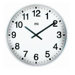 Oversized 19" Wall Clock with White Frame