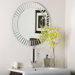 Fortune Modern Frameless Beveled Wall Mirror