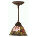 Tiffany Rosebush 1 Light Mini Pendant