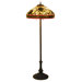 Burgundy Pinecone Floor Lamp