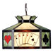 Tiffany Texas Hold Em 1 Light Pendant