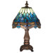 11.5" H Tiffany Hanginghead Dragonfly Mini Lamp