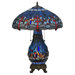 25.5" H Tiffany Hanginghead Dragonfly Lighted Base Table Lamp
