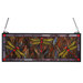 Floral Insects Tiffany Dragonfly Trio Stained Glass Window