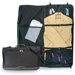 Ballistic Nylon Tri-fold Carry-On Garment Bag in Black