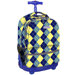 Sunshine Double Pocket Rolling Backpack
