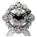 9" x 9" Moving Gear Desktop Clock