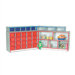 Hinged Storage Unit With Cubbies
