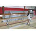 Tip N Roll Three-Row Aluminum Bleacher