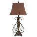 Metal and Resin Table Lamp